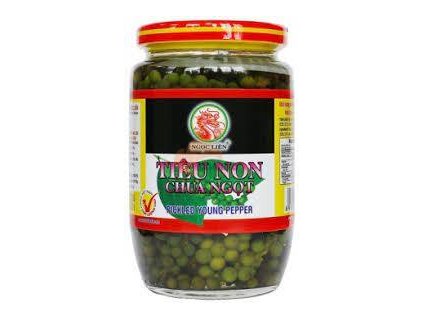 NGOC LIEN Zöld ecetes paprika 400g