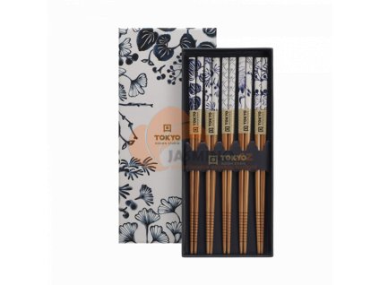 TOKYO DESIGN Hůlky Giftbox Flora Japonica - 5 párů