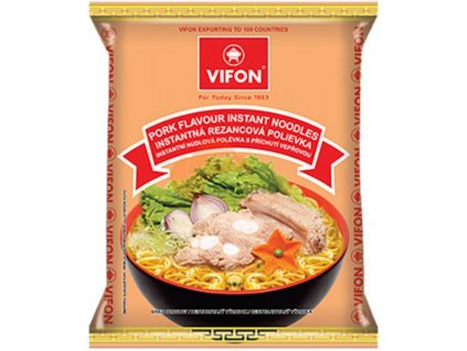 VIFON Instantní nudlová polévka - vepřová 60g