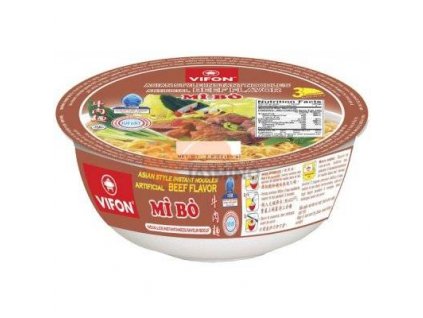 VIFON Inst. "MI BO" tészta tálban - marhahús 85g
