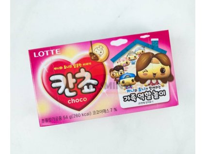 LOTTE Kancho cookies with chocolate filling 42g