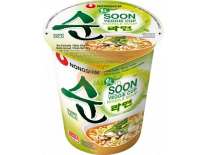 NONGSHIM WKRÓTCE inst. zupa warzywna z makaronem (kubek) 67g
