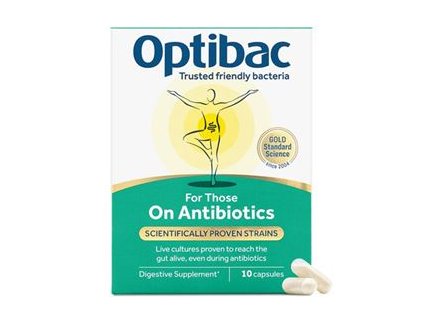 1 Optibac On Antibiotics 10 kapsli