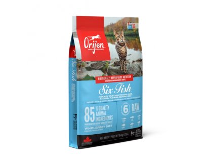 ORIJEN SIX FISH CAT 5,4 kg