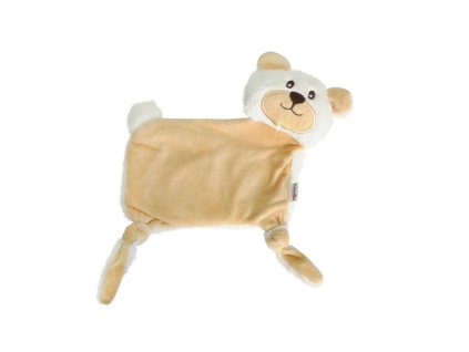 PLUSH RUSTLING TEDDY BEAR 24x19 cm