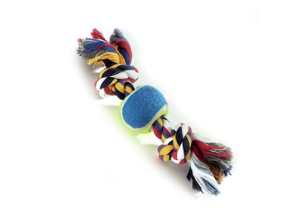 COTTON KNOT WITH BALL 38 cm