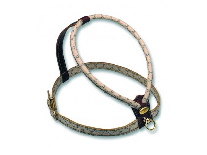 HARNESS WITH MONOGRAM ECRU