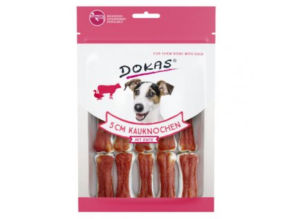 Dokas - Kuhfellknochen mit Ente - 5 cm
