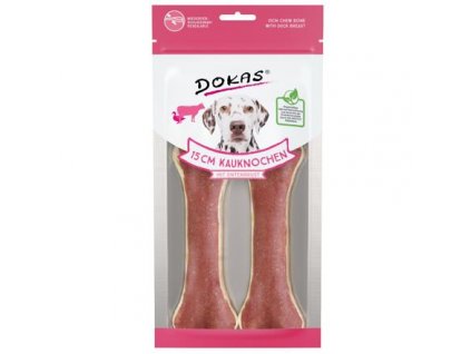 Dokas - Oasuri de piele de vita cu carne de rata - 15 cm