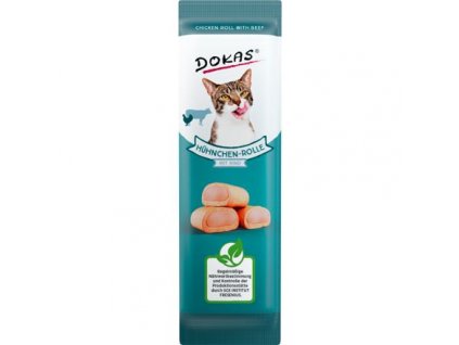 Dokas - Kuracie rolky s náplňou z hovädzieho a tuniaka 10 g