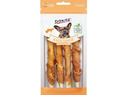 Dokas - Tyčinky z hovädzej kože obalené kuracím 50 g