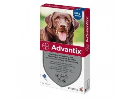 ADVANTIX SPOT-ON 4ML XL/NAD 25KG