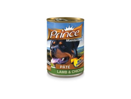 PRINCE DOG PATE 400G LAMB AND CHICKEN