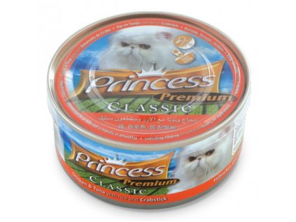 PRINCESS PREMIUM KURCZAK, TUŃCZYK, KRAB 170 G