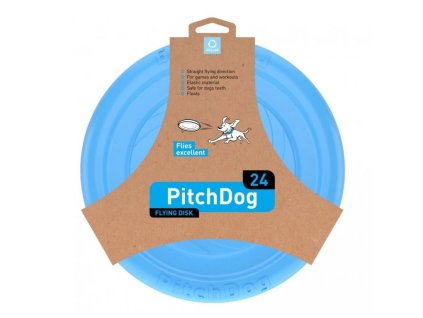 PITCH DOG FLYING SAUCER 24 cm BLUE