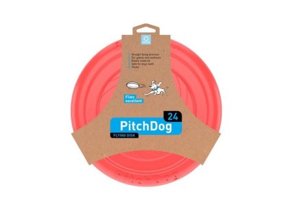 PITCH DOG FLIEGENDE UNTERTASSE 24 cm ROSA