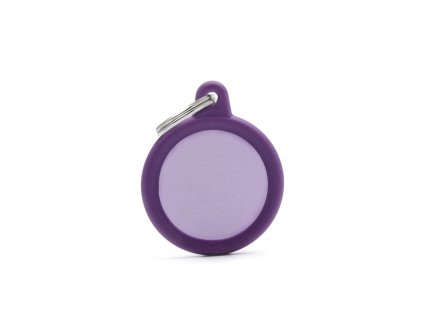 PURPLE CIRCLE ALU PURPLE RUBBER