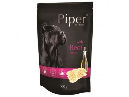 PIPER S HOVĚZÍMI DRŠŤKAMI 500 g