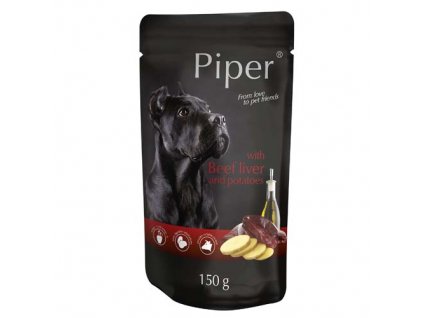 PIPER S HOVĚZÍMI JÁTRY A BRAMBORAMI 150 g