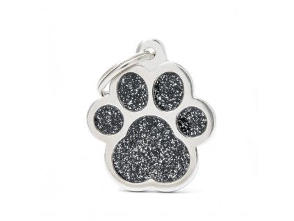 BIG PAW GLITTER BLACK