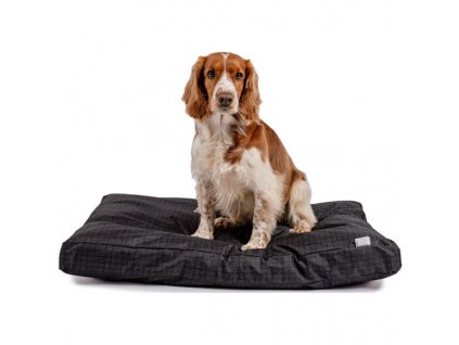 Matrac nylon Lazy pamäťová čierna 90x60x10