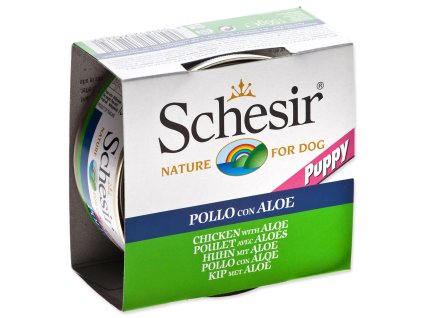 SCHESIR Puppy Chicken with Aloe 150g