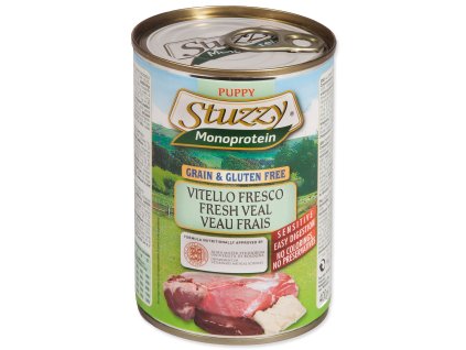 Dosenfutter STUZZY Monoprotein Puppy Kalbfleisch 400g