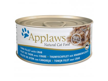 Konzerva APPLAWS Cat Tuna & Crab 70 g