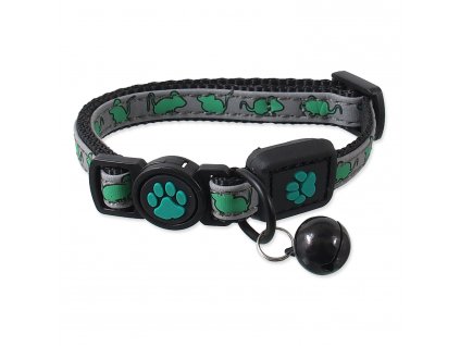 Obojek ACTIVE CAT Reflective limetka XS