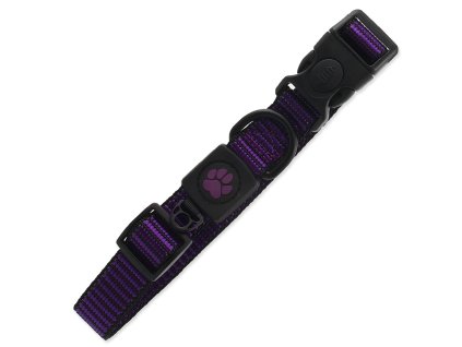 Obojok Active Dog Strong L fialový 2,5x45-68cm