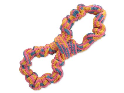 Dog Fantasy toy figure eight colorful pattern 2, 25cm