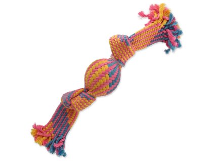 Dog Fantasy toy with a ball, colorful pattern 2, 2 wicks 33cm