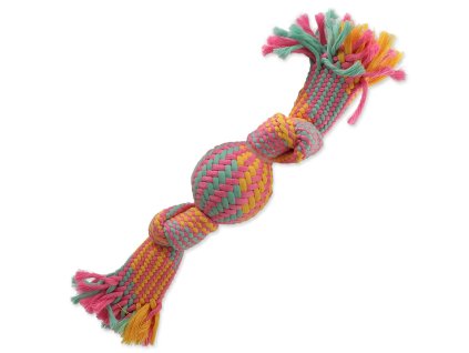 Dog Fantasy toy with ball, colorful pattern 1, 2 wicks 40cm