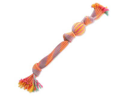 Dog Fantasy toy with ball, colorful pattern 1, 3 wicks 50cm