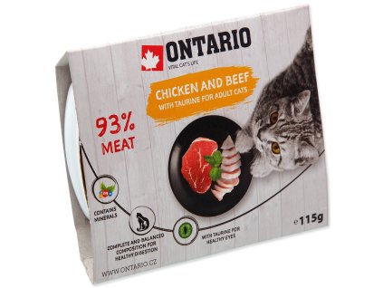 Ontario Chicken with Beef and Taurine 115g