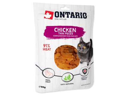 Pochúťka Ontario kuracie tenké kúsky 50g