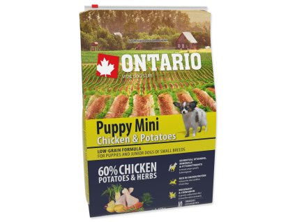 Ontario Puppy Mini Huhn & Kartoffeln 2,25 kg