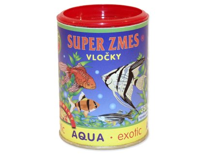 Krmivo Aqua Exotic Superzmes vločky 350ml