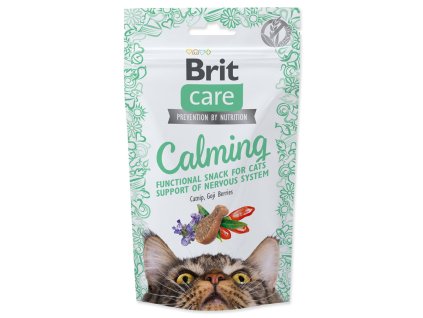 Pochúťka Brit Care Cat Snack Calming 50g