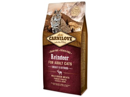Krmivo Carnilove Adult Energy & Outdoor Reindeer 6kg