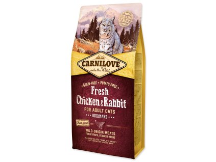 Krmivo Carnilove Cat Fresh Chicken & Rabbit 6kg