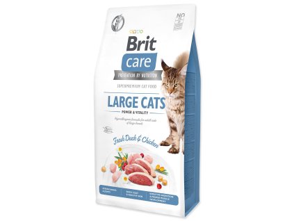 Feed Brit Care Cat Grain-Free Large cats Power & Vitality 7kg