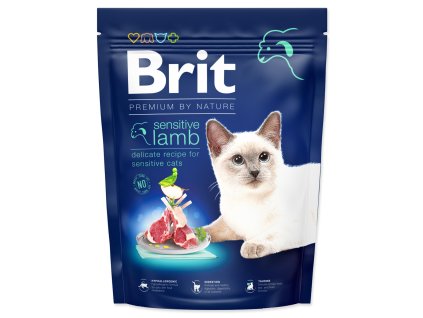 Feed Brit Premium by Nature Cat Sensitive Lamb 300g