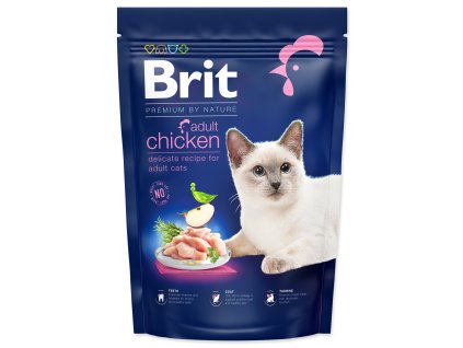 Feed Brit Premium by Nature Cat Adult Chicken 800g