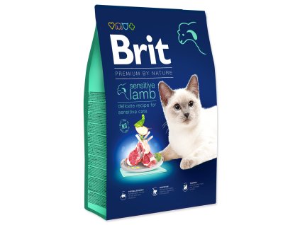 Brit Premium by Nature Cat Sensitive Lamm 8kg