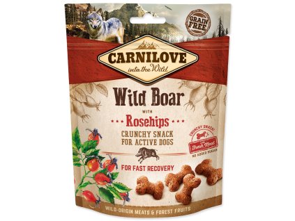 Carnilove Dog Crunchy Snack Vaddisznó csipkebogyóval 200g