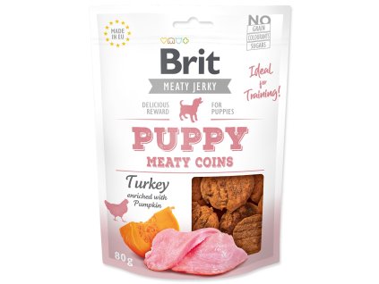Brit Jerky Puppy húsos pulykacsemege, 80g