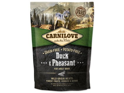 Carnilove Adult Enten- und Fasanenfutter 1,5 kg