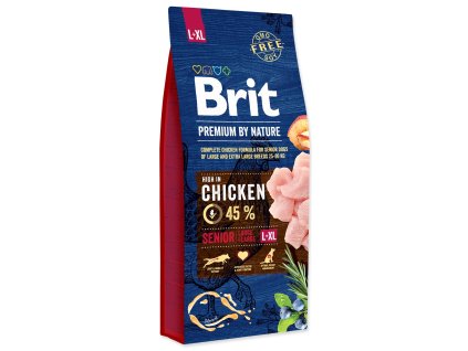 Feed Brit Premium by Nature Senior L+XL 15kg