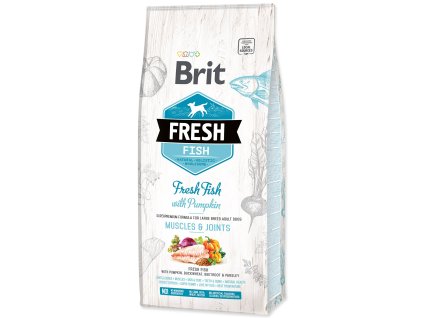 Brit friss hal sütőtökkel, felnőtt nagy, 12 kg